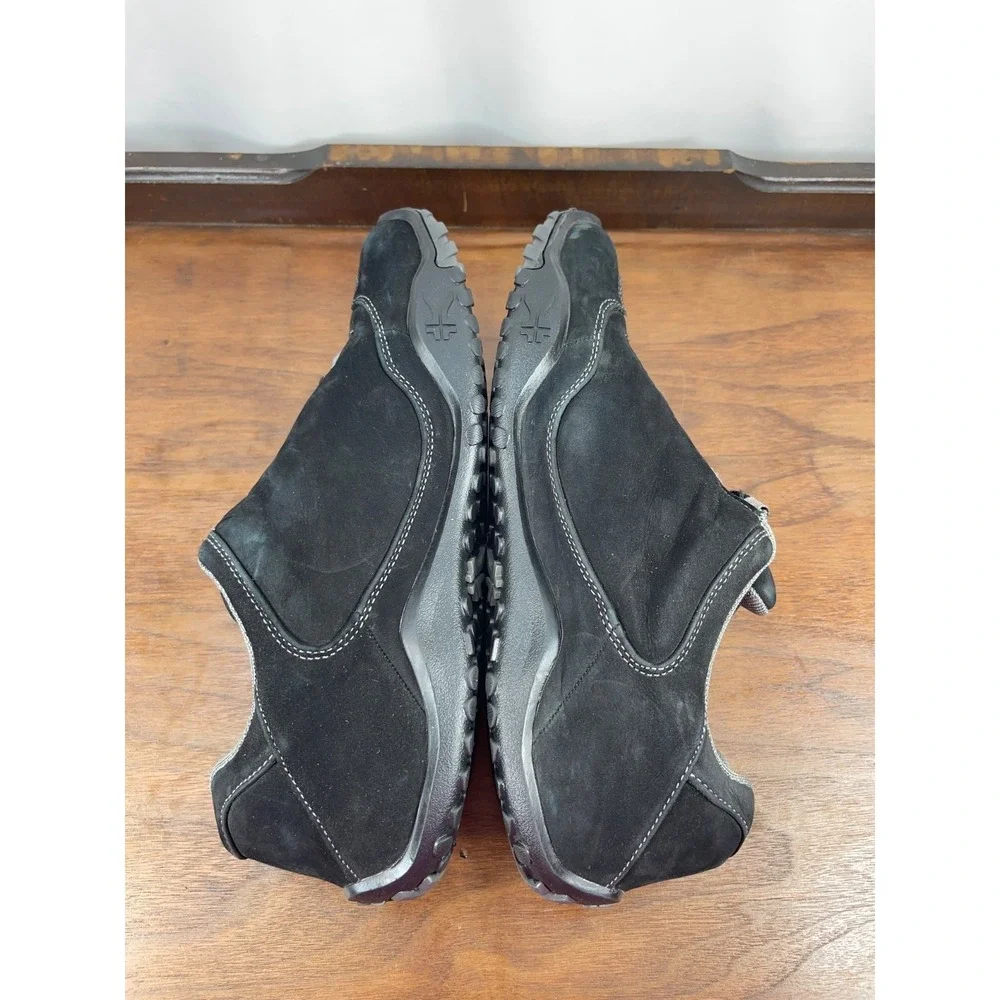 Kuru Chicane - Black Suede Trail Hiking Shoes - Mens Sz 10